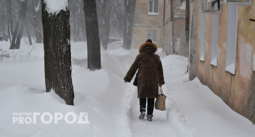 В Кировской области объявлено метеопредупреждение о мощном снегопаде