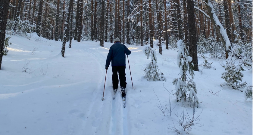 В Кирово-Чепецком районе продут соревнования по лыжным гонкам 