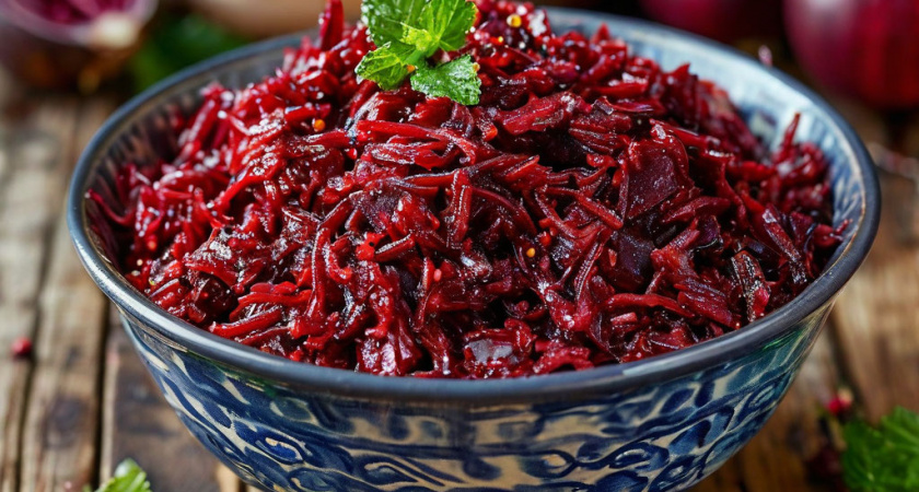 Свекла и пара огурцов, но как же вкусно: уже истратила все запасы из погреба — а добавку всё требуют