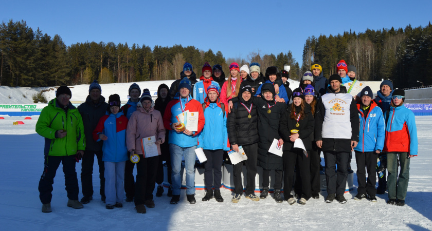 Молодые кирово-чепецкие биатлонисты успешно выступили на областном первенстве