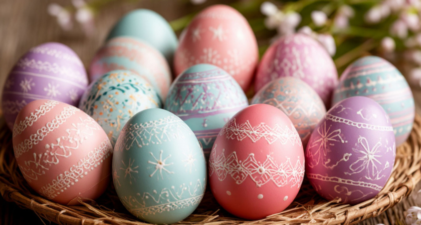 Неописуемо яркие пасхальные яйца синего цвета: всего 1 овощ поможет сотворить такой шедевр