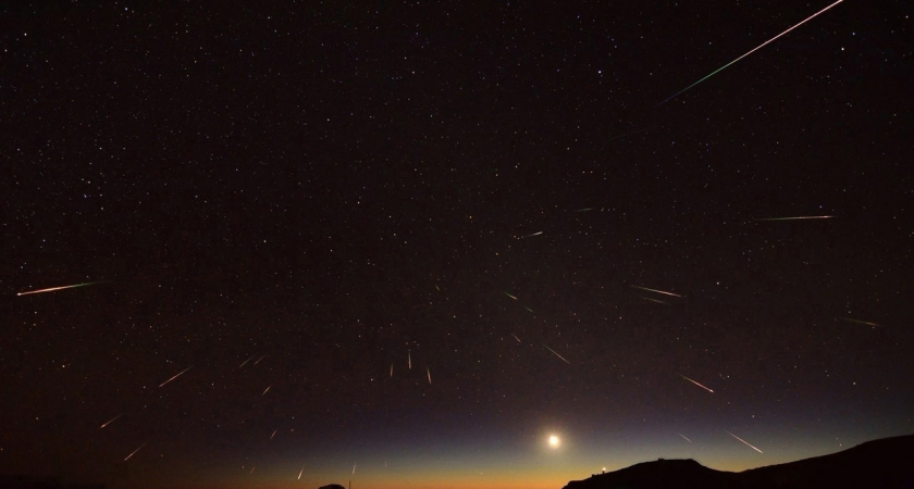 Жители Кировской области смогут наблюдать пик активности метеорного потока Эта-Аквариды