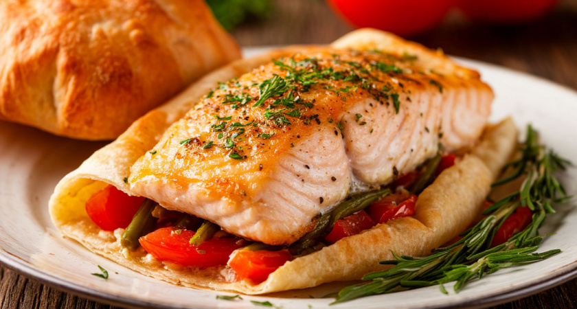 Просто завернула рыбу в лаваш и запекла в духовке: даже те, кто не ест рыбу, встанут в очередь за добавкой