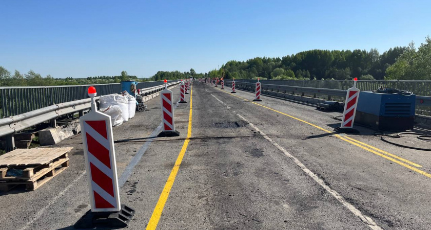 Проезд по мосту через реку Молому в Котельничском районе откроют утром 28 мая