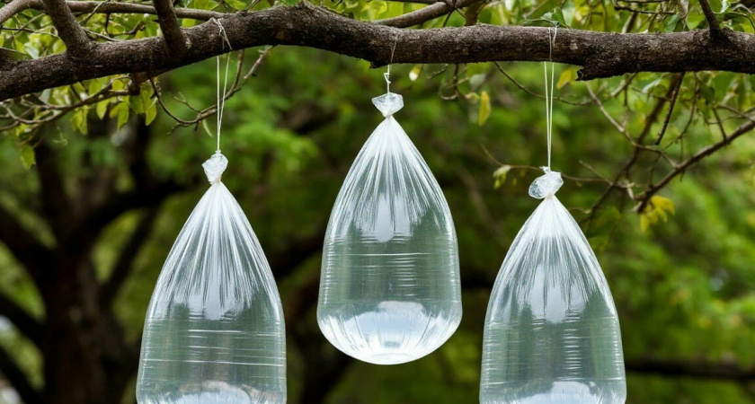 Соседи сначала крутили у виска, а теперь тоже так делают: пакет с водой спасает урожай лучше любых химикатов