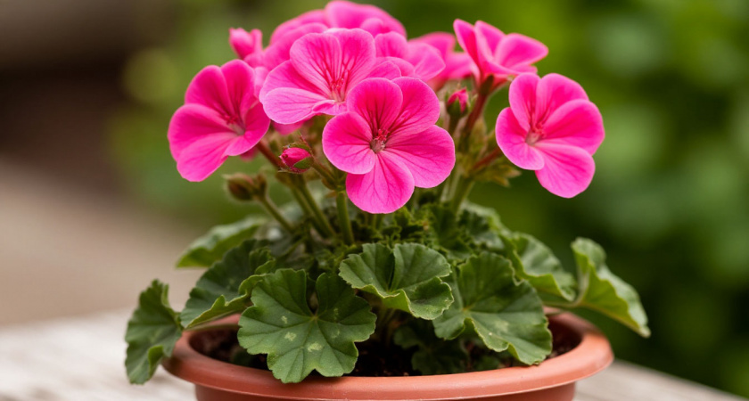 Герань расцвела как никогда: простой трюк с горшком остановил пожелтение листвы и запустил бурное цветение