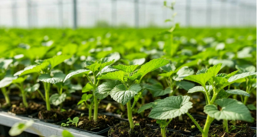 Огурцы после высадки ринулись в рост за 3 дня: просто добавил один домашний компонент в лунку