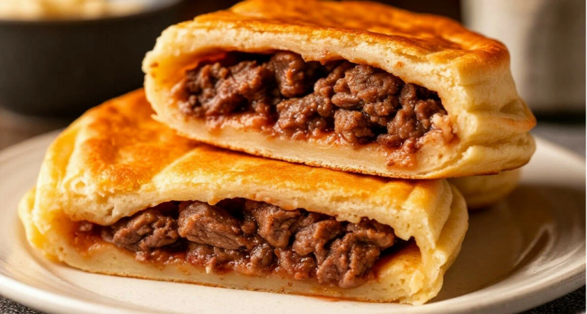 Пирожки теперь готовлю только по-ленивому: все смешала и на сковородку - по вкусу как беляши, но готовятся за 15 минут