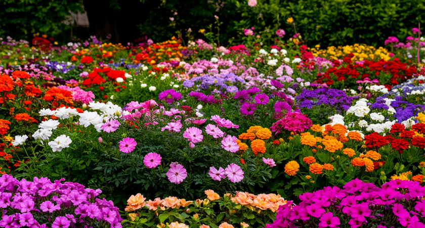 Цветущая клумба без вашего участия: выбирайте растения, которые ждут вашего отпуска