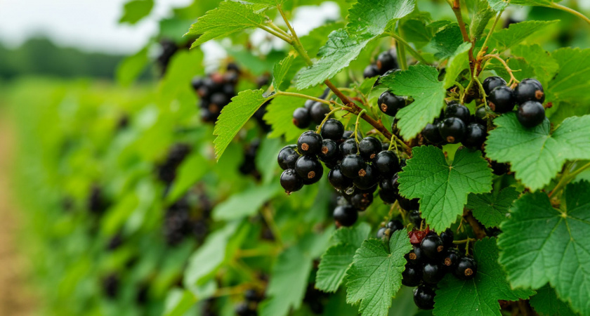 Благодаря этому опрыскиванию смородина приносит горы сладких ягод, не страдая от тли все лето