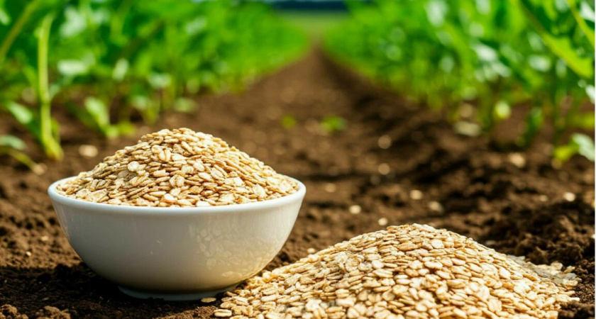 Миска крупы вместо целой тачки навоза: бросаем по всему участку - земля станет легче и приятнее шелка