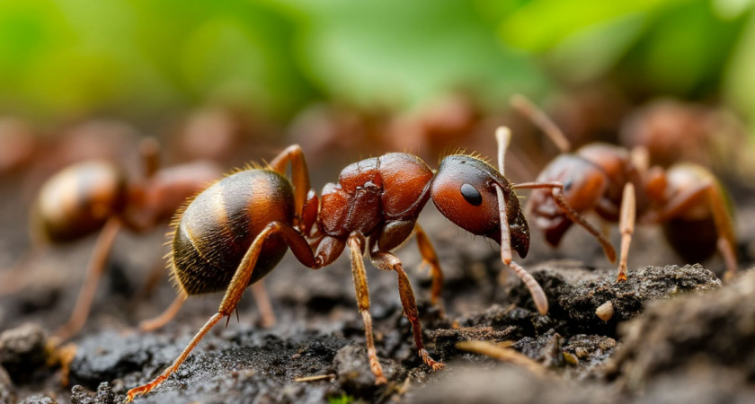 Муравьи бегут вместе с царицей. Как за пару дней избавиться от муравьев на участке с помощью обычного порошка