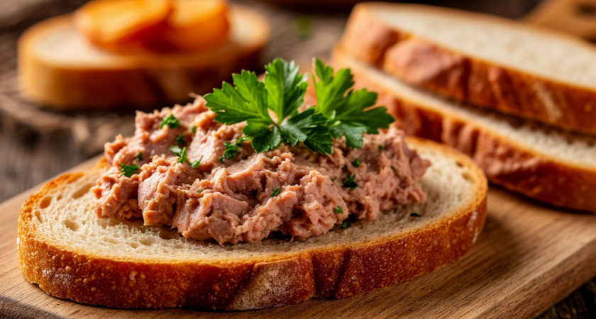 Пока все готовят яичницу, я создаю намазку: она исчезает со стола за считанные минуты