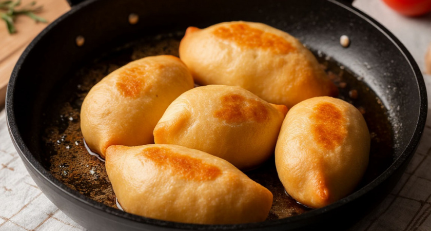 Пирожки теперь всегда готовлю по-ленивому: все смешала и на сковородку - на выходе гора вкуснятины для всей семьи