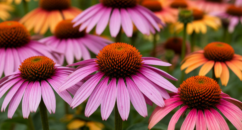 Забросила этот многолетник, а он все равно выжил! Нежно-розовая дымка на клумбе радует всё лето