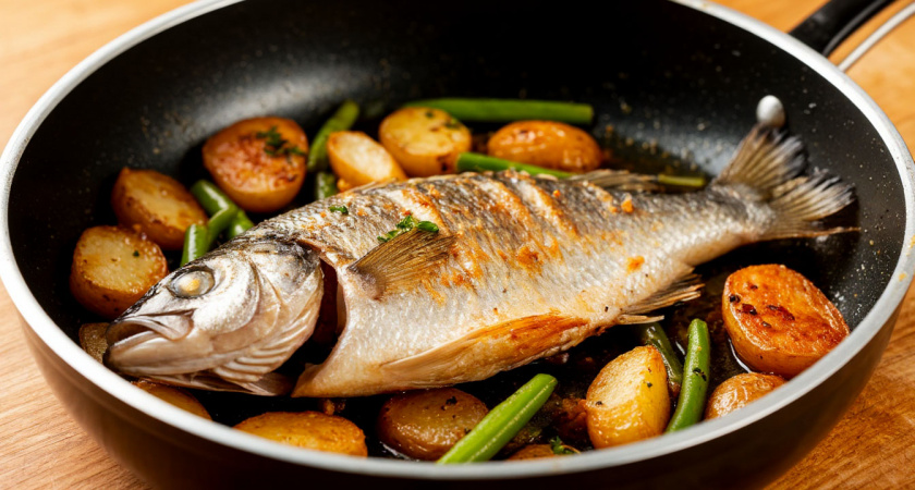 Как приготовить идеальную жареную рыбу на сковороде — простой рецепт