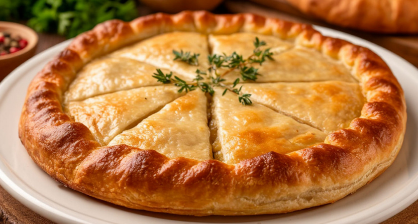 Невероятно воздушный осетинский пирог, который выпекается 10 минут - домашние пищат от восторга и просят добавки