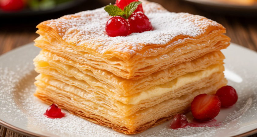  Теперь готовлю «Наполеон» только на сковороде: никаких танцев с бубнами вокруг духовки - быстрый и вкусный рецепт