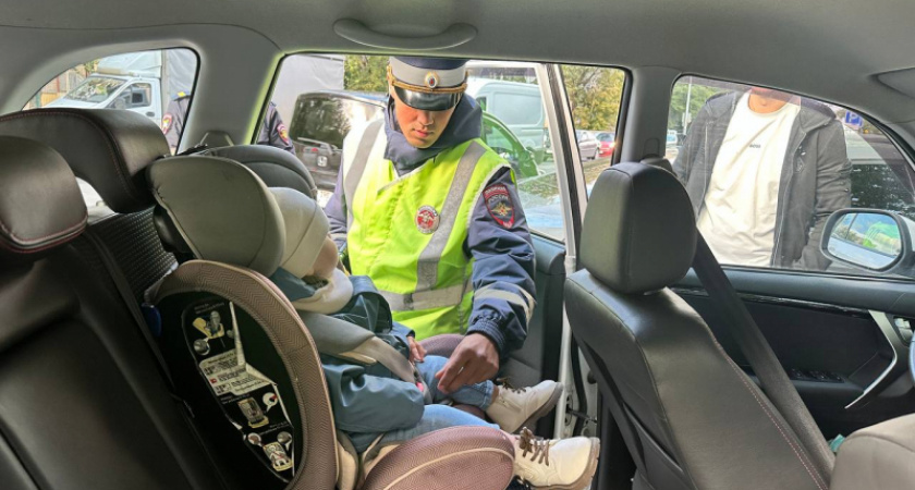 Автоинспекторы проверят, как кирово-чепецкие водители перевозят своих детей