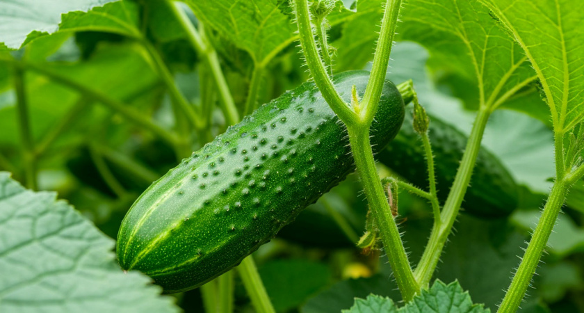 Щепотка соли в ведро воды - и огурцы растут здоровыми: собираю идеальные хрустящие плоды