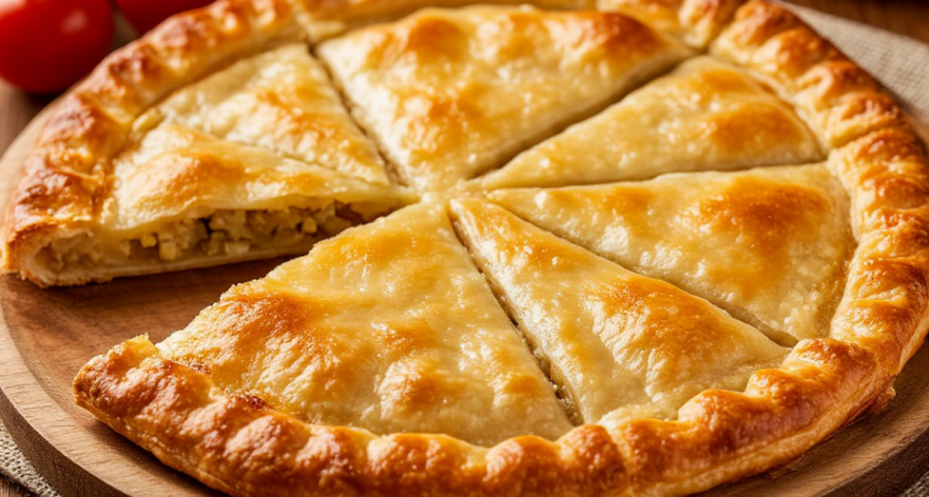 Невероятно воздушный осетинский пирог, который выпекается 10 минут - домашние пищат от восторга и просят добавки