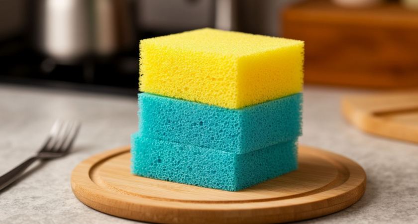 Как часто менять кухонные губки: советы для здоровья