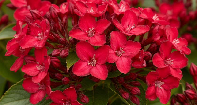 Титулованная красавица, неустанно цветущая с мая по октябрь: великолепный многолетник весь сезон радует пышными алыми цветами