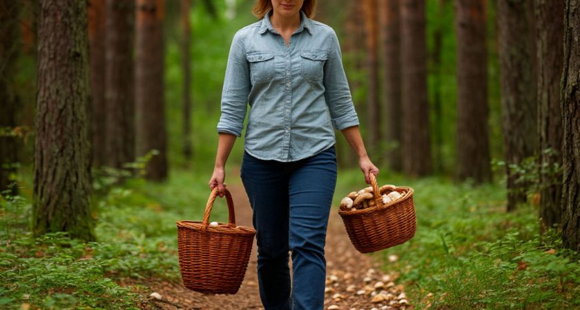 С детства неправильно научили собирать грибы. Червивые тоже нужно было брать, их легко почистить - запомните раз и навсегда