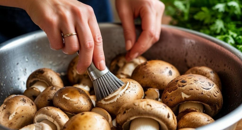 Как почистить полную корзину груздей за 15 минут без ножа: секретный способ
