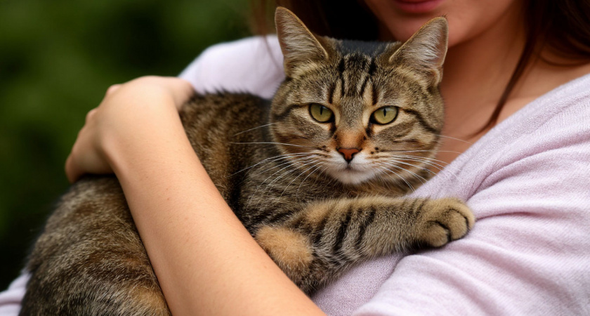 Кошка легла на грудь — это не случайность: как животные "чувствуют" болезнь раньше нас