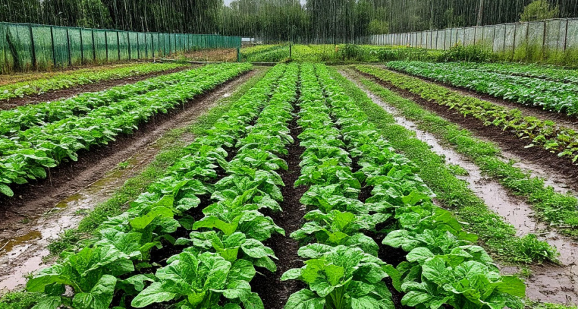 Овощам, ягодам и цветам после ливней – обязательно: универсальное удобрение – защита урожая