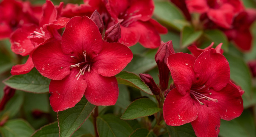 Титулованная красавица, неустанно цветущая с мая по октябрь: великолепный многолетник весь сезон радует пышными алыми цветами