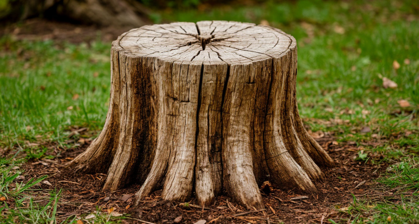 Быстрое удаление пня: метод сжигания за 3 минуты