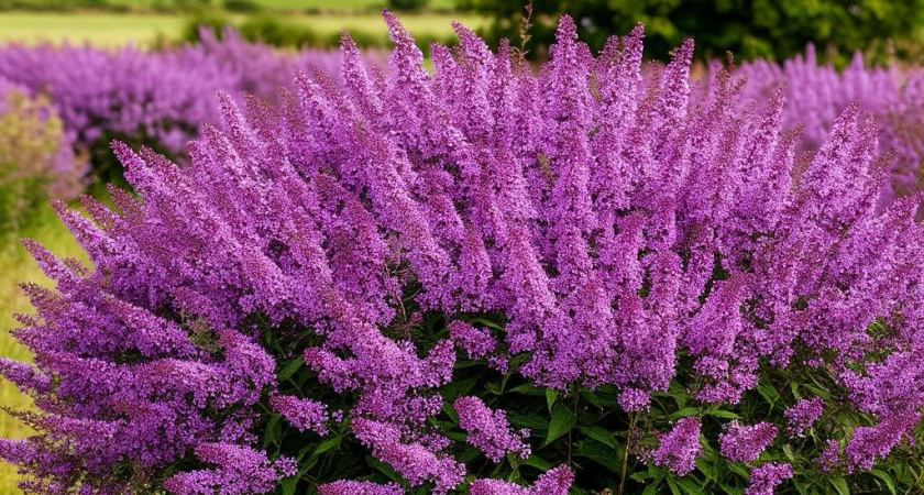 Этот потрясающий многолетник затмит все известные вам цветы: пышные лиловые облака цветут до октября