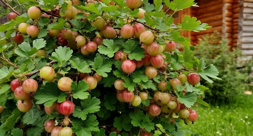 2 капли на литр воды — и ягоды крыжовника будут размером со сливу: превращаем кусты в садовое чудо за считаные минуты