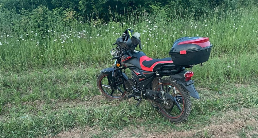 В Кирово-Чепецком районе школьник получил травмы, свалившись с мопеда