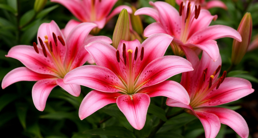 Мульчирую увядшие лилии газетами от соседки тети Веры. Стебли держатся до первых морозов