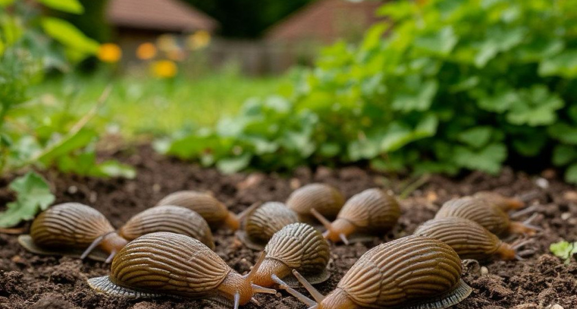 Слизней как ни бывало: советский трюк для быстрого избавления от вредителей