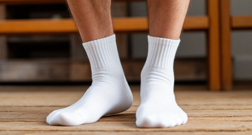 Кидаю 4 ложки в таз — и даже самые заношенные носки станут белее облаков: простой и полезный трюк