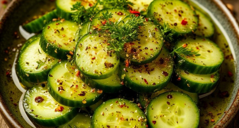 Закуска из простых огурцов за 10 минут, которую я готовлю всё лето: хоть к шашлыку, хоть к картошечке