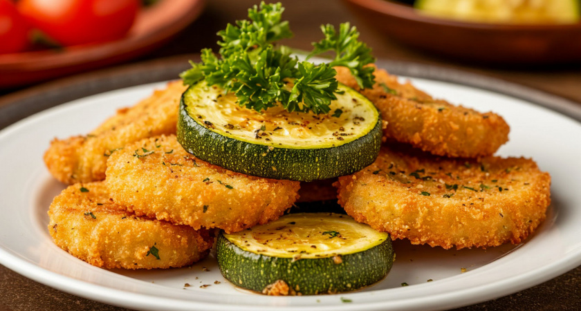 Вот как жарить кабачки: не впитывают масло, не пускают сок, не липнут к сковородке. Новый интересный метод: сочные, плотненькие, румяные