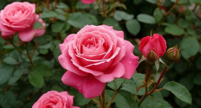 Всего 2 чайные ложки на 10 литров - и розы цветут без остановки до заморозков