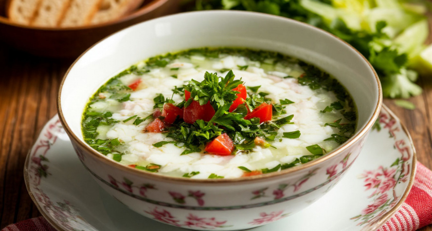 Раньше никогда не добавляла в окрошку помидор, а теперь по-другому и не готовлю