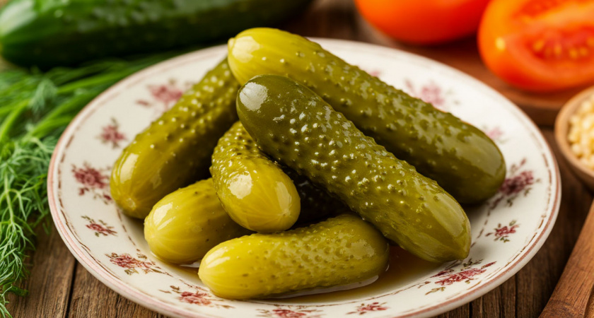 Закусочные горчичные огурчики, которых сколько не сделай, а всегда мало. Делюсь маминым рецептом