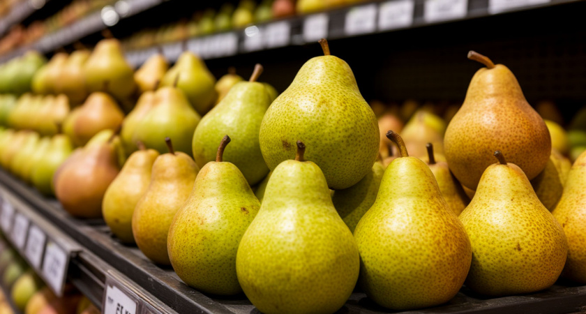 Сами китайцы их не едят: в "Пятёрочке" появились китайские груши ШУ с голову человека и космической ценой