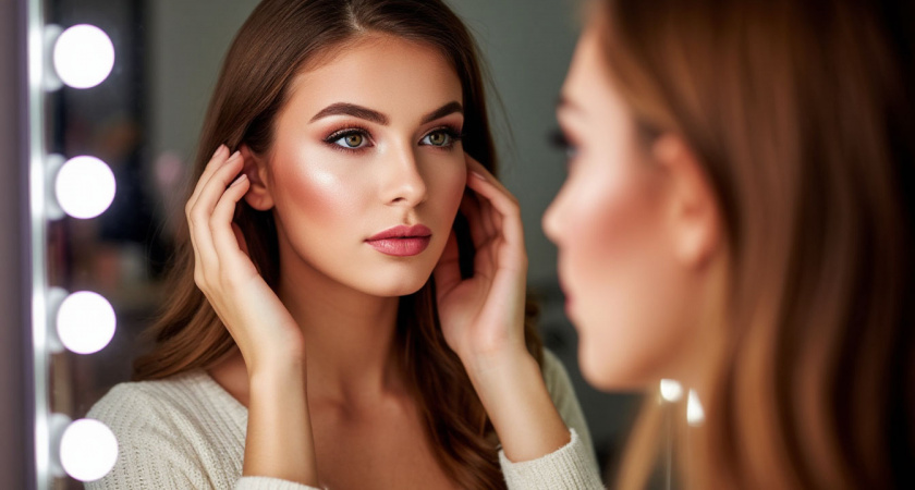 Как успешно скрыть нависшее веко с помощью всего лишь одной маленькой хитрости