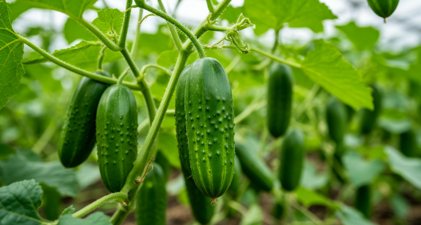 1 ложка на ведро воды в июле, и огурцы сразу «ринутся» в плодоношение. Важная подкормка во второй половине июля