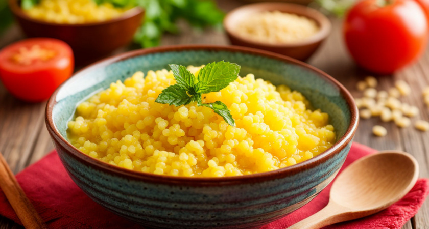 Вот так варят улучшенную пшенную кашу - пуховая: не вязкая, не клейкая, вкусная