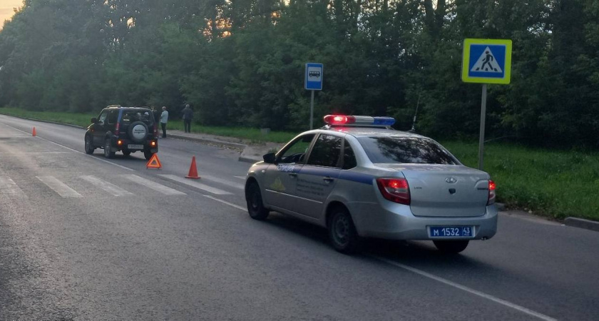В Кирово-Чепецке женщина за рулем Suzuki сбила мужчину на пешеходном переходе