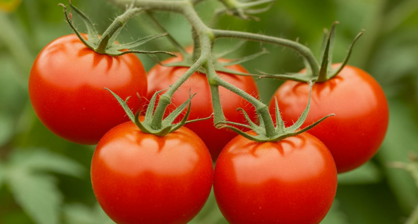 Даже листьев не вижу! Томаты все в плодах после этой подкормки: кормим 2 раза в июле